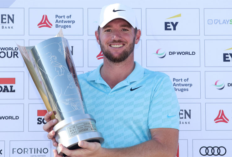 Emotional win for Horsfield on DP World Tour at Soudal Open in Belgium