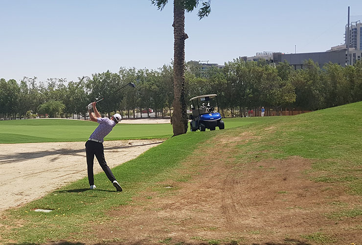 Dubai golfer Toby Bishop swaps clubs for books as exams loom ahead of move to US on scholarship