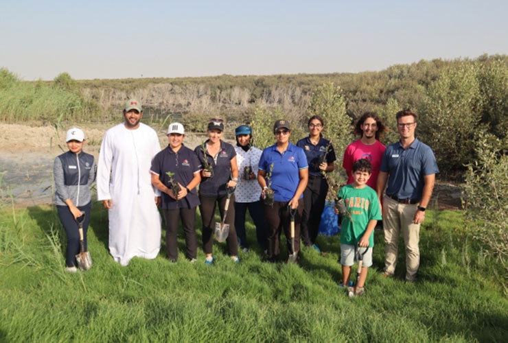 Emirates Golf Federation celebrates World Environment Day at Al Zorah Golf Club