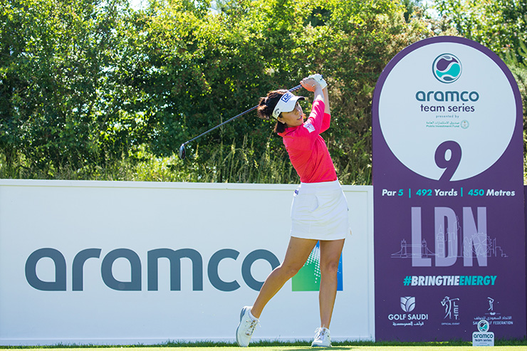 Aramco Team Series — London: Saudi Ladies International champ Georgia Hall and Swede Sofie Bringner set early pace at Centurion Club