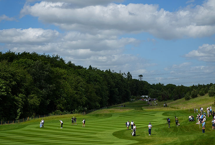 Charl Schwartzel rolls back the years to get in prime position for history-making $4 million at LIV Golf inaugural event in Centurion in England