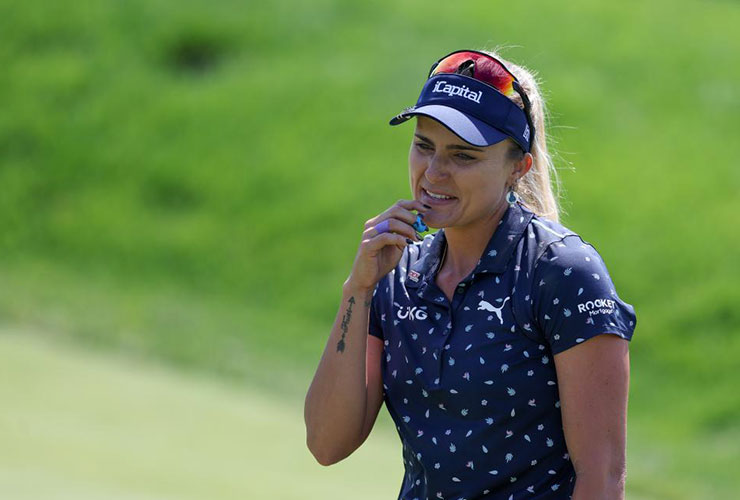 Lexi Thompson handed slow-play fine immediately after devastating loss at KPMG Women’s PGA