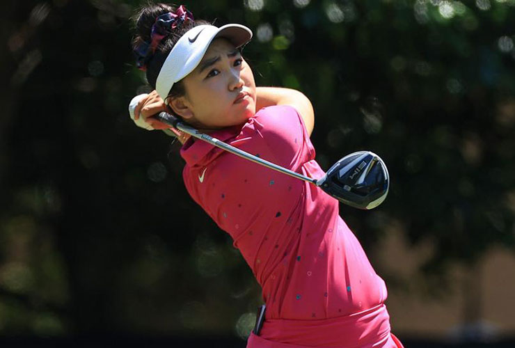 Eight years after her record-setting US Women’s Open debut, Lucy Li is on the verge of a big-league breakthrough