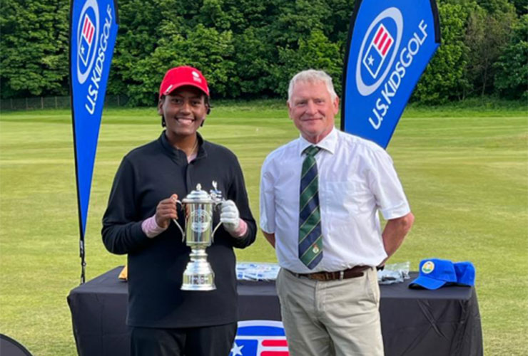 Abu Dhabi-based 12-year-old Maya wins title in Scotland