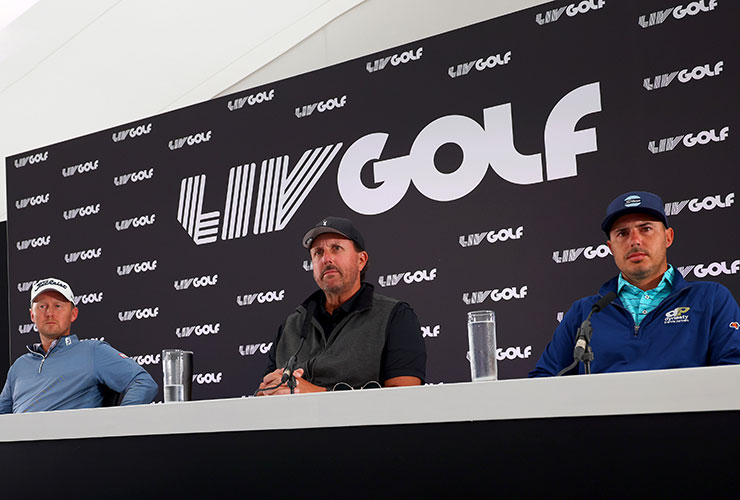 LIV Tour: Phil Mickelson opens up about time away from golf