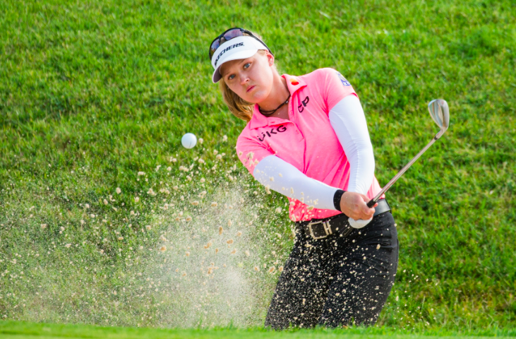 Back-to-back 64s have Brooke Henderson leading the way from Nelly Korda at Amundi Evian Championship