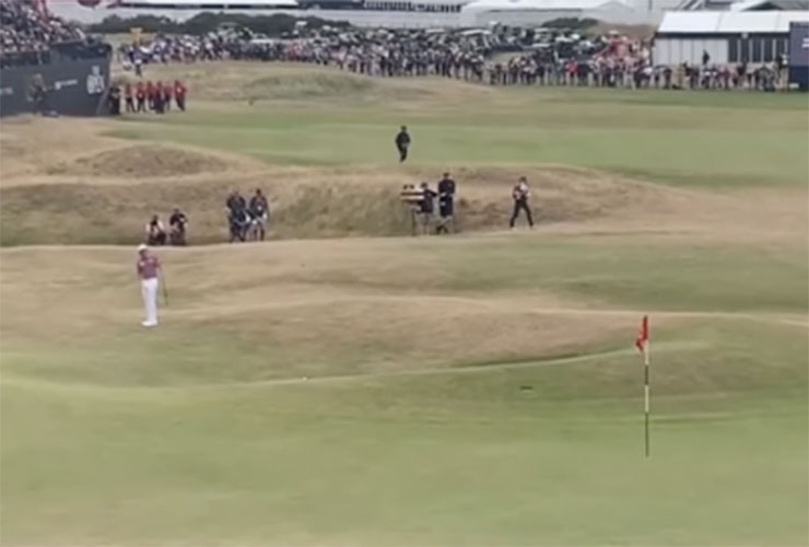 Open Championship 2022: This fan angle of Cameron Smith’s Road Hole par save makes it even more incredible