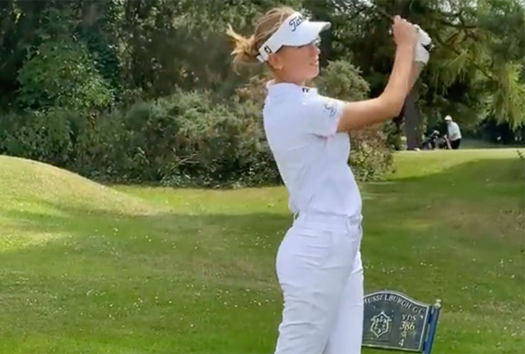 Dubai’s Chiara Noja flying high once again in Scotland at Trust Golf Links Series