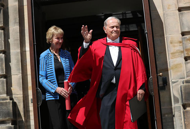 Open Championship 2022: ‘No country does it better than Scotland’ as Jack Nicklaus receives honour at emotional ceremony in St Andrews