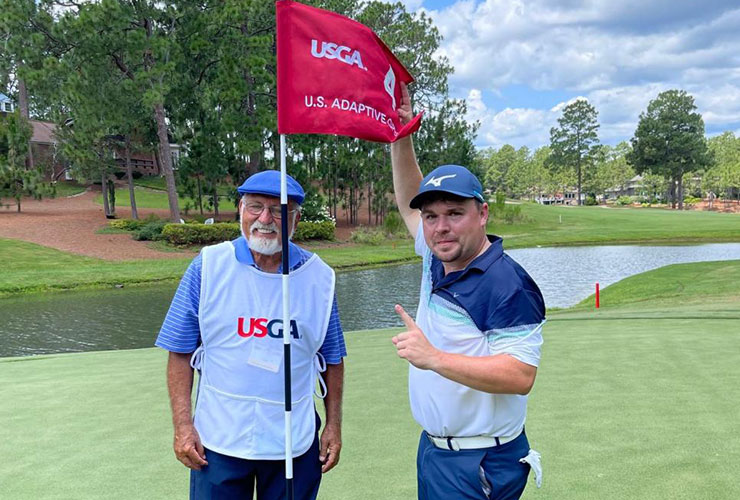 Amputee Jeremy Bittner makes historic hole-in-one at US Adaptive Open