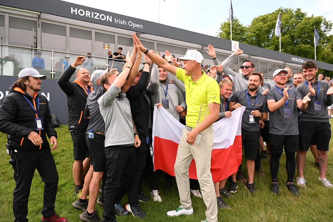 DP World Tour: Adrian Meronk reaches new heights as he climbs summit at Mount Juliet