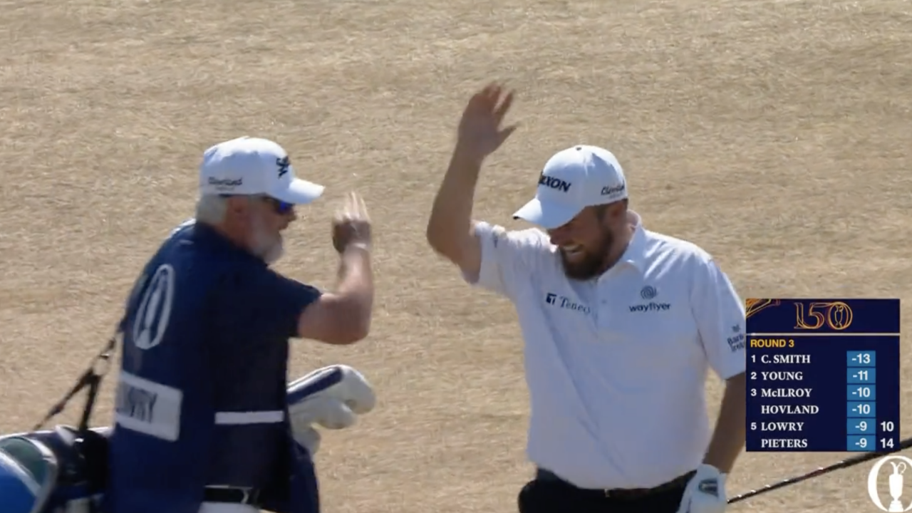 Open Championship 2022: Watch Shane Lowry dunk back-to-back eagles to send crowd into frenzy