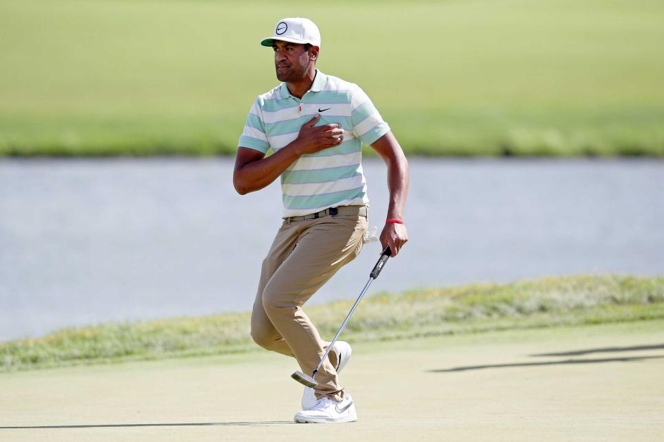 PGA Tour: How Tony Finau brought order to an otherwise chaotic finish at 3M Open