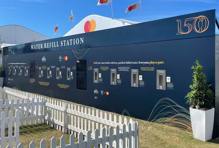 Greener on the greens: R&A saves more than 150,000 single-use plastic bottles from landfill and oceans at The 150th Open Championship
