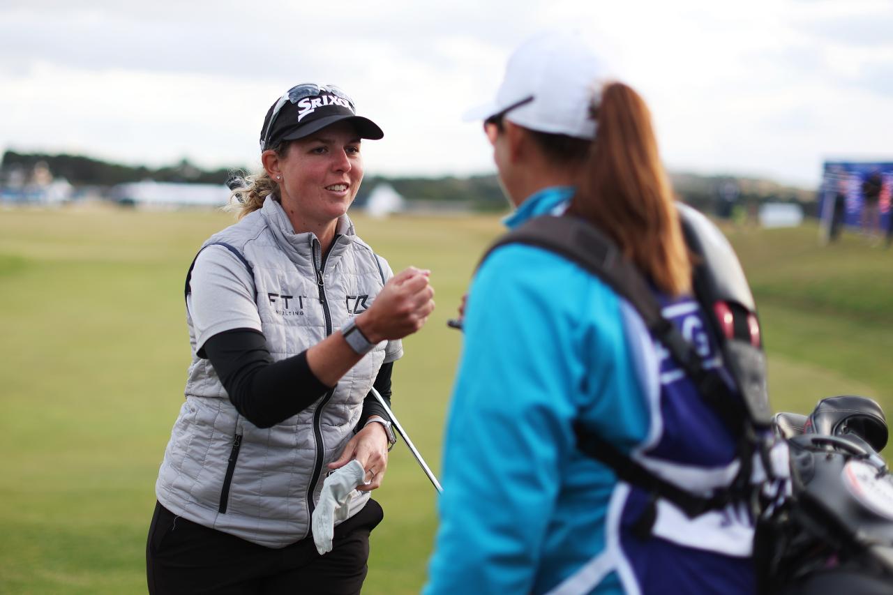 AIG Women’s Open: Ashleigh Buhai blitzes Muirfield for 64 to take five-shot lead