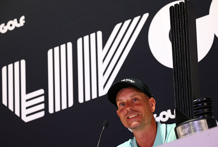 LIV Golf: Henrik Stenson shines with wire-to-wire Bedminster victory, $4.375 million richer