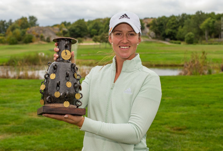 Ladies European Tour: Swede dreams as Linn Grant claims Skafto Open to slash Stark’s lead in season race