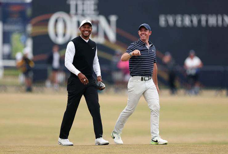 Other than Tiger Woods, who else is playing the Genesis Invitational?