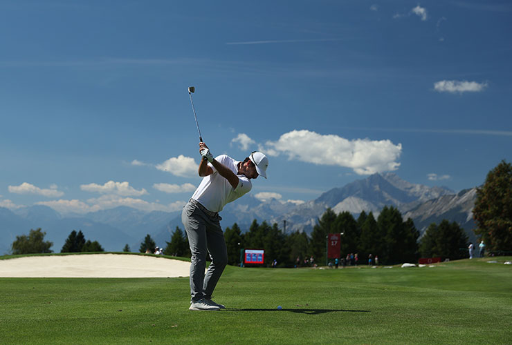 DP World Tour: Canizares and Lawrence scale the heights in Swiss Alps