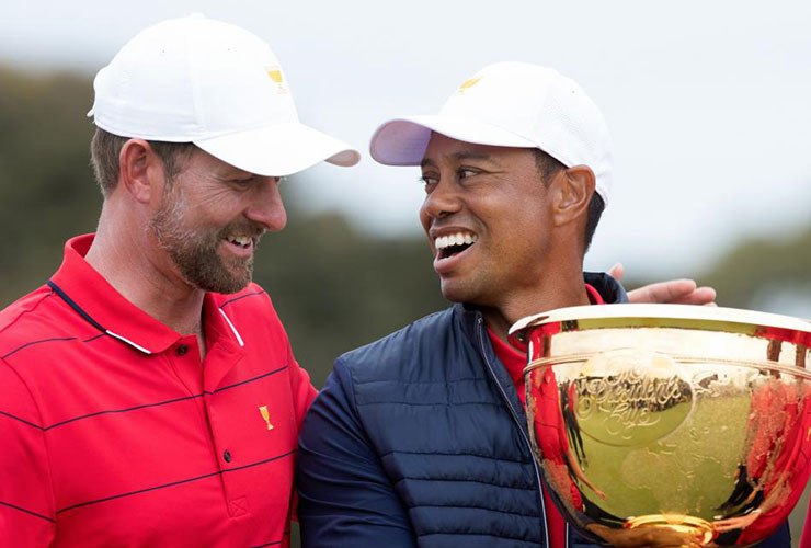 Tiger Woods accidentally ruined Webb Simpson’s Presidents Cup surprise