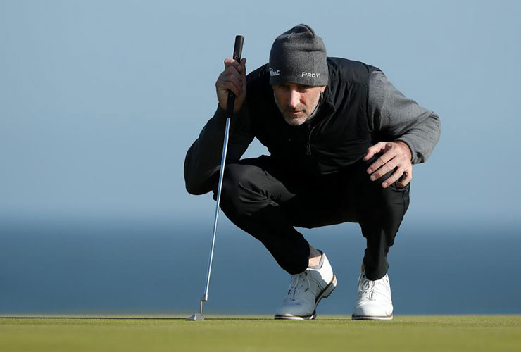 Geoff Ogilvy shows no signs of rust, smoothly shoots 66 at Kingsbarns to start Dunhill Links in Scotland
