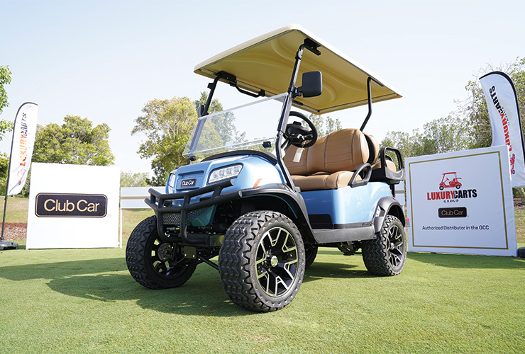 On the right track: Luxury Carts Group, a part of Green Valley Holdings, gets you on the move around the golf course and beyond