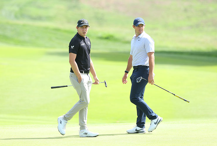 Memory makers: Fitzpatrick and Hovland targeting top spot at DP World Tour Championship to topple Rory