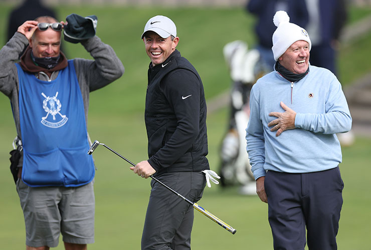Fitzpatrick and McIlroy targeting family success in Scotland
