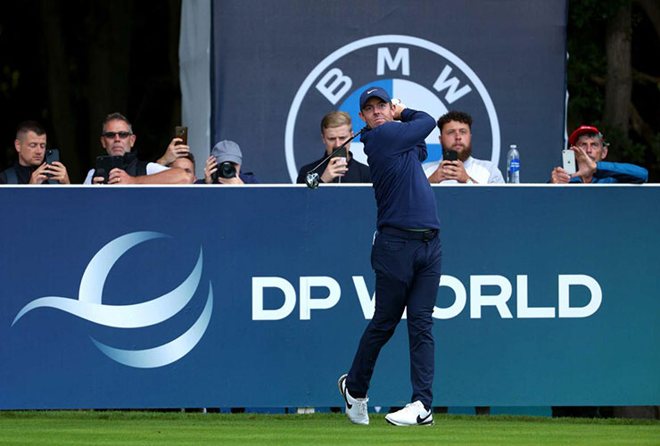 Rory McIlroy says a rift exists between old Ryder Cup teammates but continues to troll LIV golfers