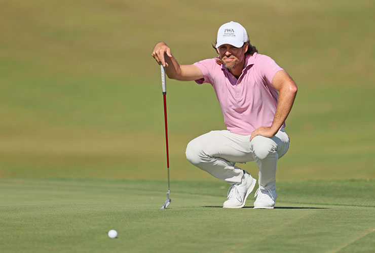 Aaron Baddeley, contending in Bermuda, looks to be just the sixth player since 1980 to pull off this feat