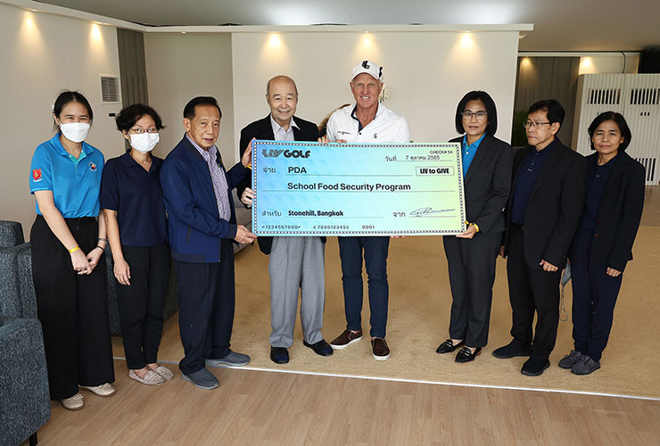 LIV to Give pays and plays it forward in Thailand