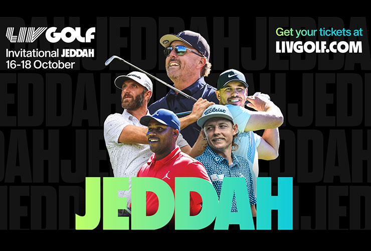 Grab your exclusive Golf Digest Middle East discounted tickets for LIV Golf Jeddah