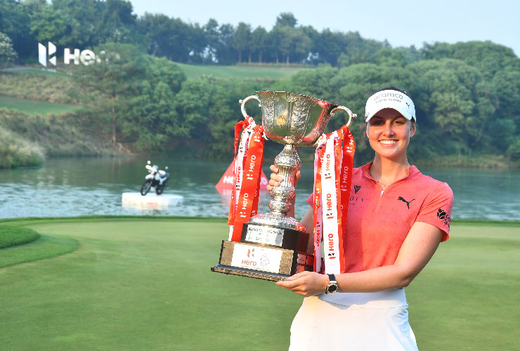 Olivia Cowan is true to her word with maiden LET title in India