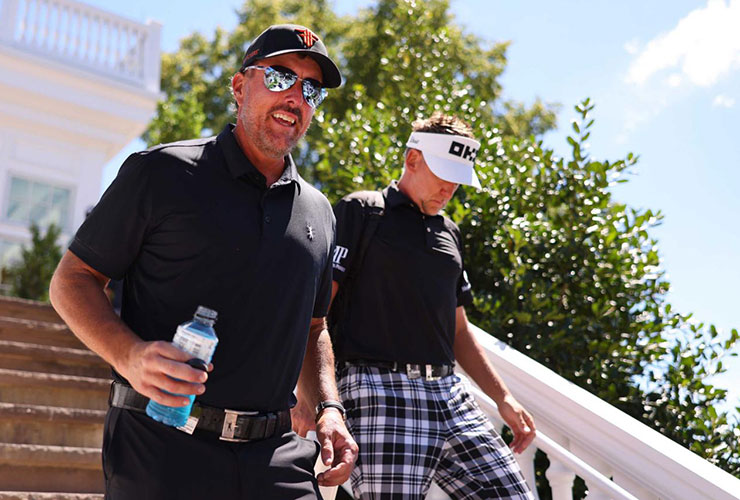 Poulter, Mickelson offer different levels of bite when responding to Rory McIlroy’s LIV pushback