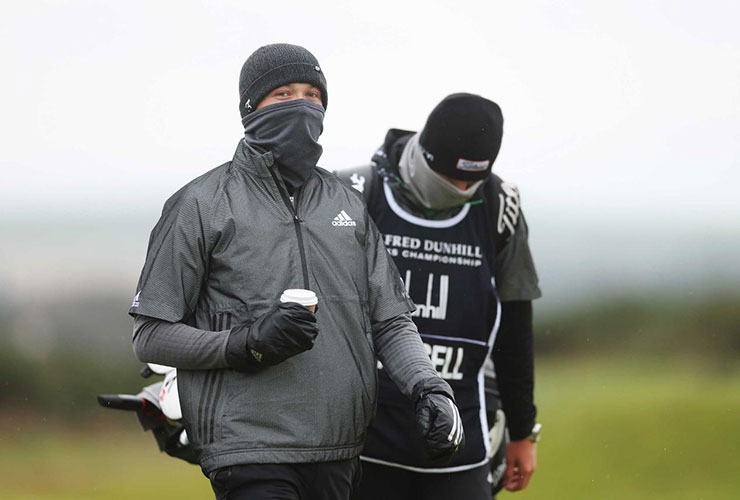 ‘Absolutely horrible’: Wicked weather made Friday’s round at the Dunhill Links one of the all-time worst
