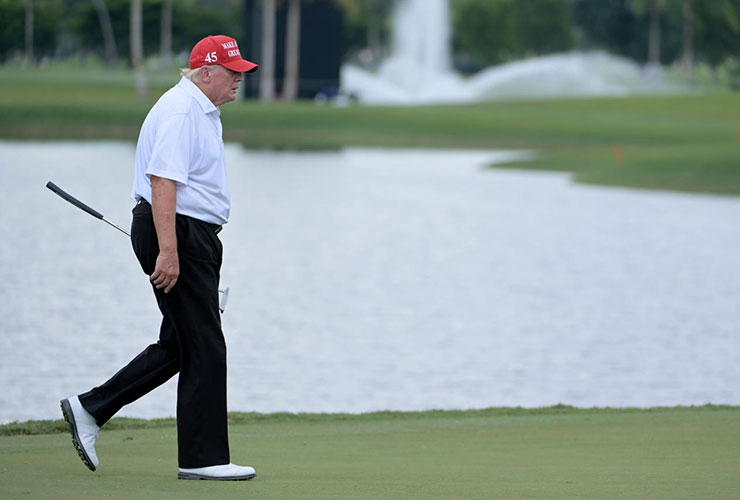 Donald Trump says PGA Tour made ‘a big mistake’ not finding way to work with LIV Golf