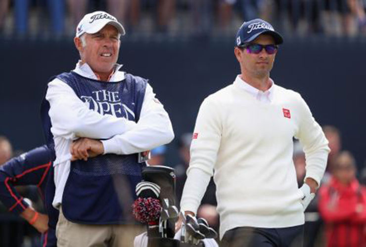 Adam Scott to reunite with caddie Steve Williams for Australian events and beyond