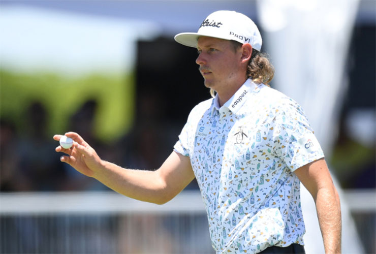 Cam Smith feels right at home at Australian PGA Championship — blasting a 65 to sit one off the lead
