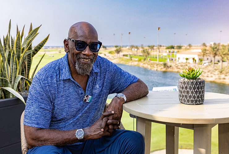 Famous businessman Chris Gardner ‘blown away’ by Aramco Team Series and commitment to women’s golf
