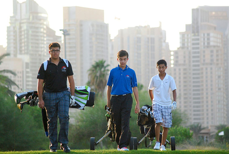 Stars of the future to follow in footsteps of their heroes at Junior Dubai Desert Classic