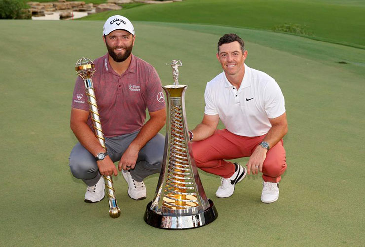 Rory McIlroy to join Jon Rahm for DP World Tour Championship showdown in Dubai