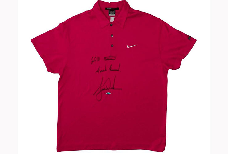 Rare Tiger Woods’ Sunday red shirt from historic Masters expected to generate record auction interest