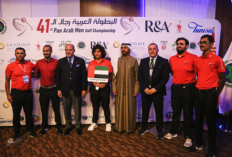 UAE Men’s team set for the 41st Pan Arab Men Golf Championship in Tunisia