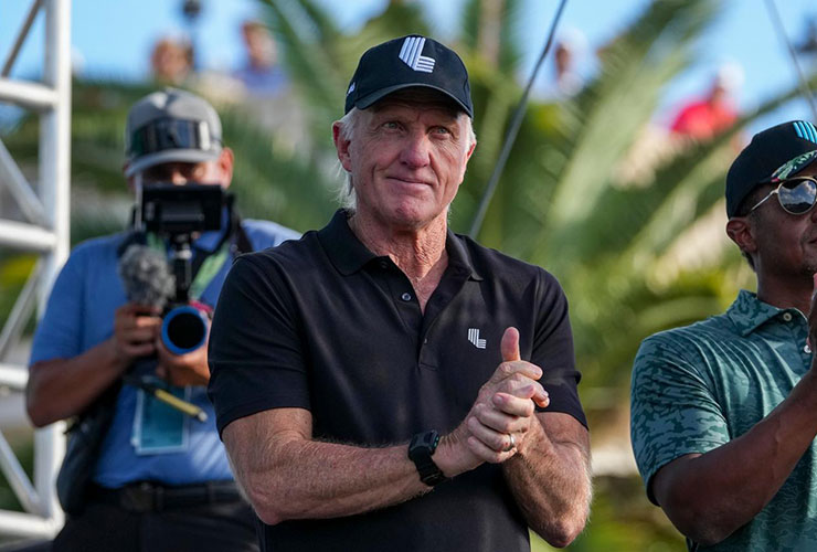 Greg Norman makes big call on LIV Golf future and takes aim at ‘tired’ golf establishment