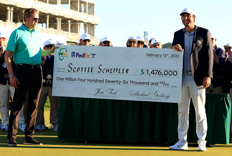 A record number of PGA Tour pros made at least $1 million last season