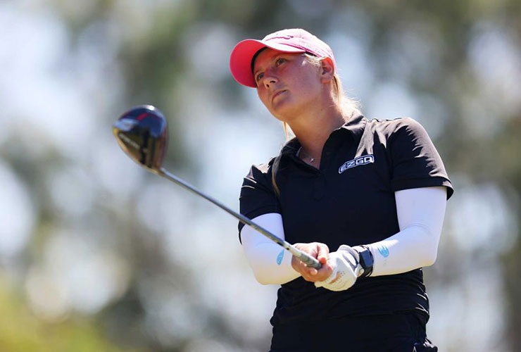 This standout college golfer finally has an LPGA tour card after three straight years of near misses