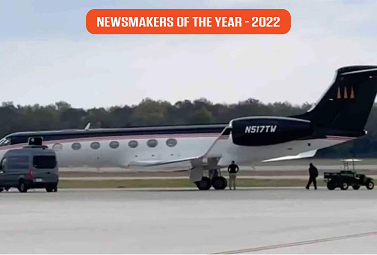 The guilty pleasure of tracking Tiger Woods … by air