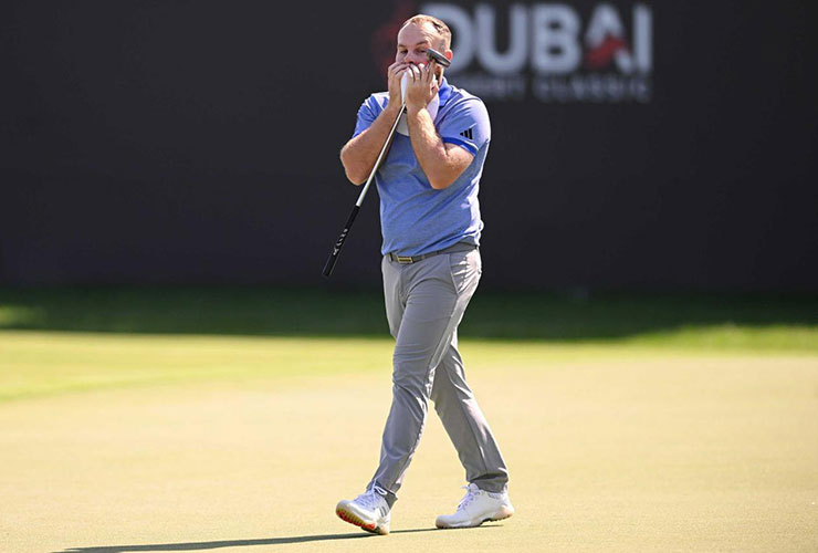 Tyrrell Hatton steals show from Stenson-Donald duel in Dubai, then gets upset holing a 50-footer for eagle to make the cut