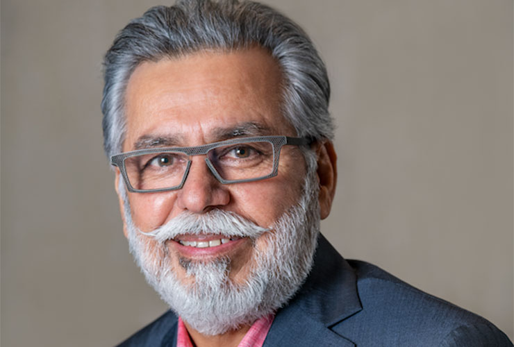 Speaking with Hero MotoCorp CEO Dr Pawan Munjal at the Hero Dubai Desert Classic