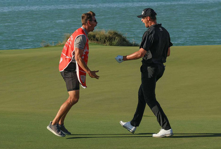 WATCH: ‘The greatest shot I’ve ever hit’ propels Perez to victory at DP World Tour Abu Dhabi HSBC Championship
